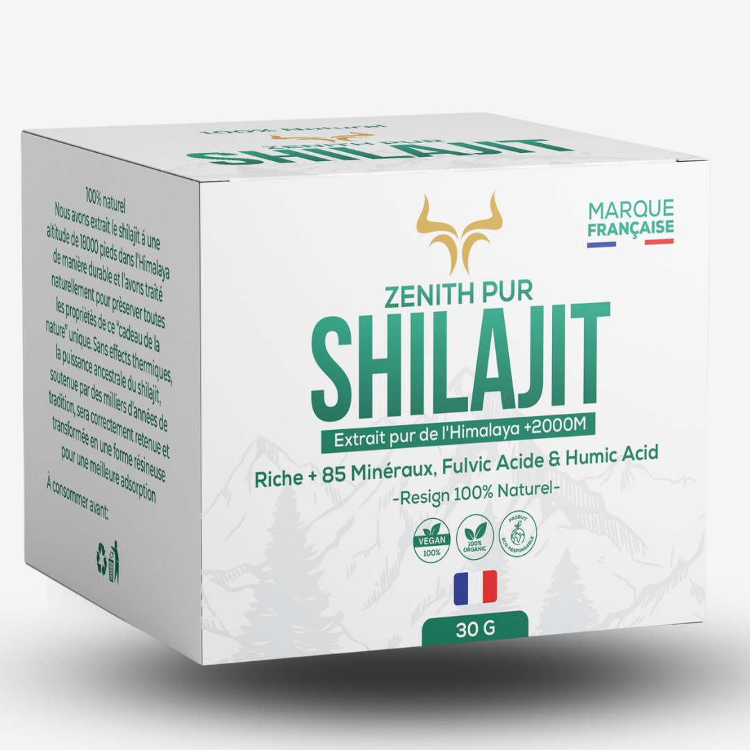 Shilajit ZENITH Pur de l’Himalaya