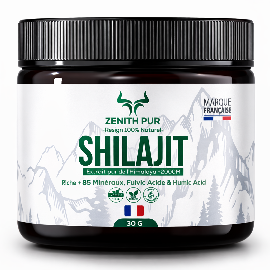 Shilajit ZENITH Pur de l’Himalaya